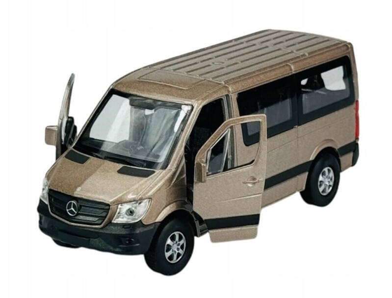 Welly Mercedes-Benz Sprinter Traveliner 1:34 hnědý